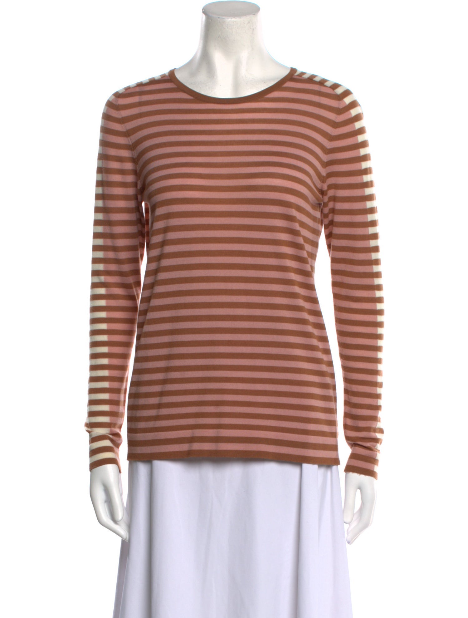 Akris Punto Wool Striped Top