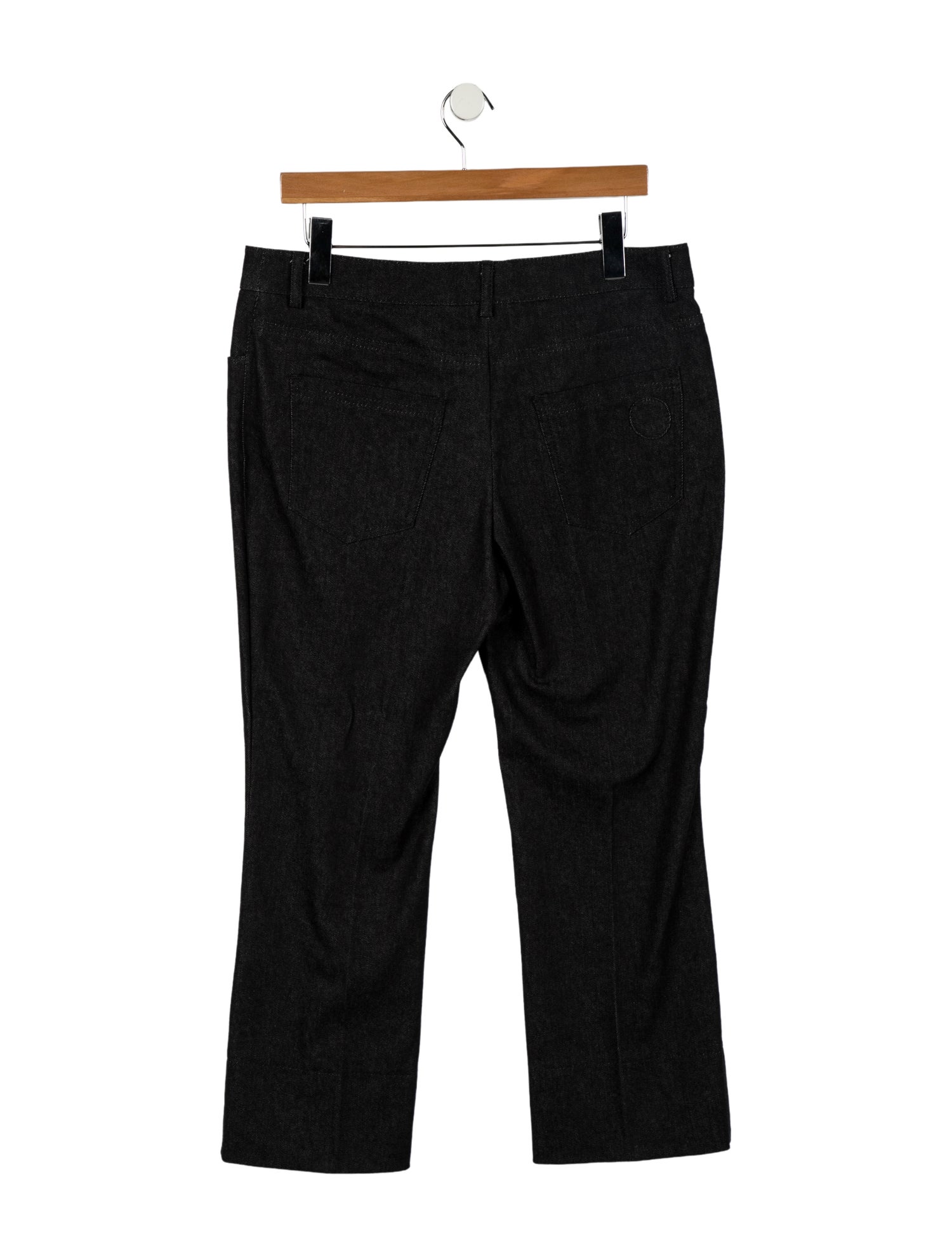 Akris Punto Mid-Rise Wide Leg Jeans