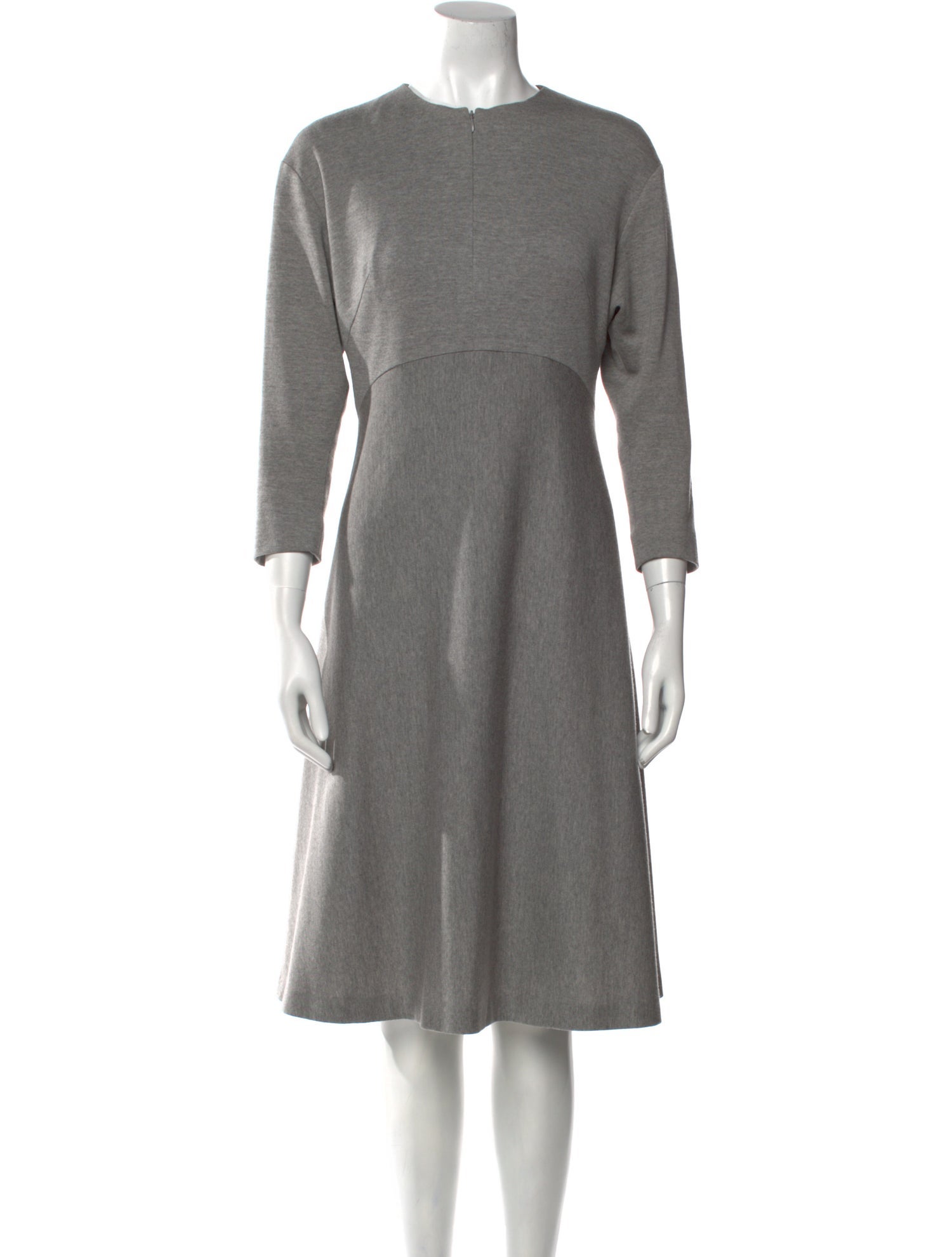 Akris Punto Wool Knee-Length Dress