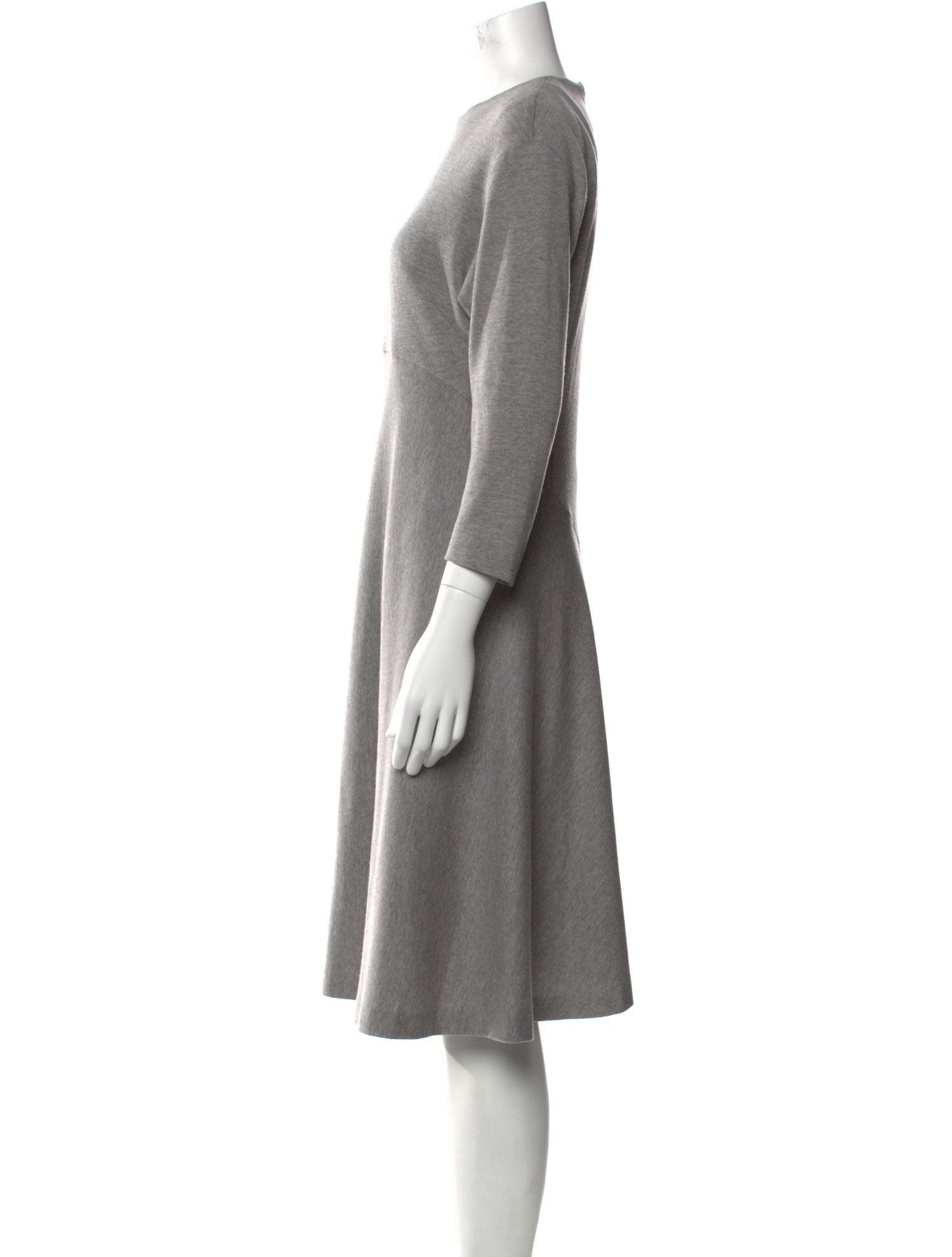 Akris Punto Wool Knee-Length Dress