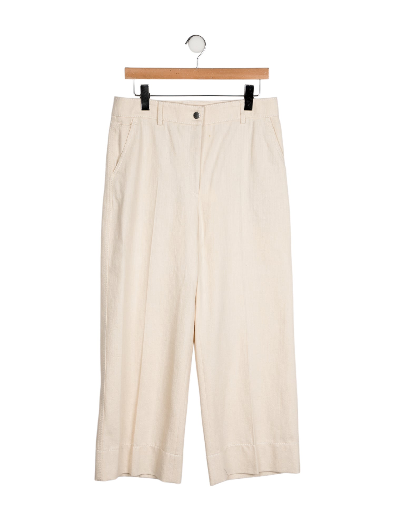 Akris Punto High-Rise Wide Leg Jeans