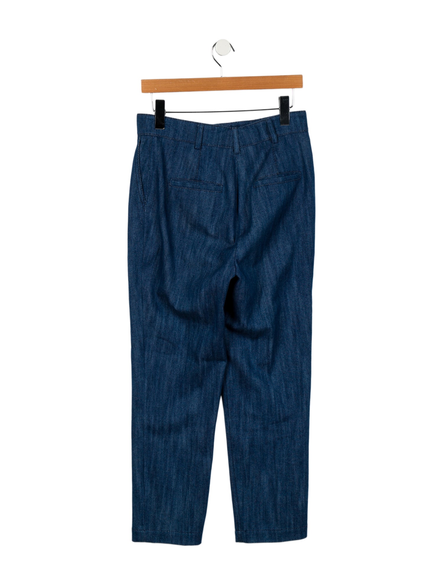 Akris Punto High-Rise Straight Leg Jeans