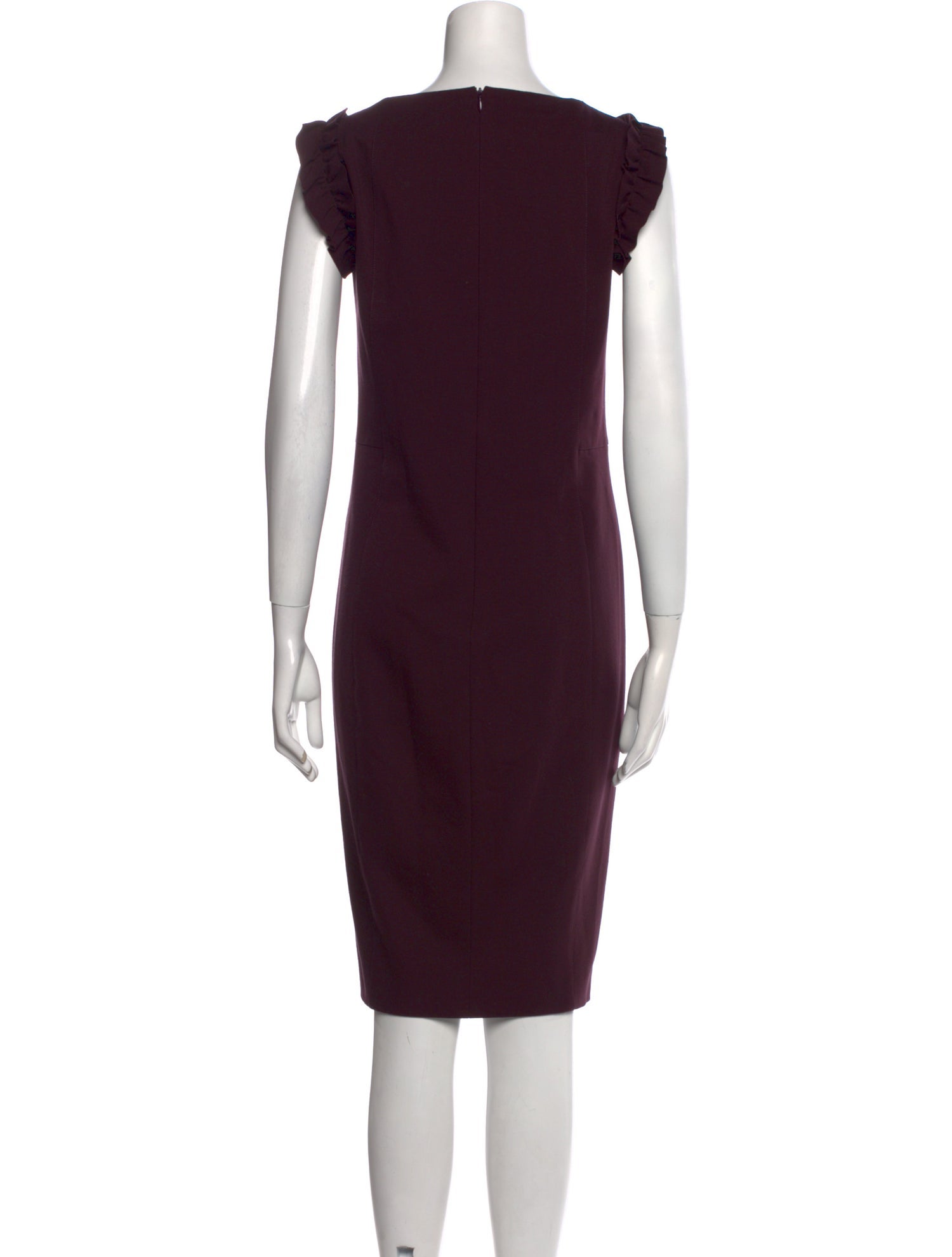 Akris Punto Bateau Neckline Knee-Length Dress