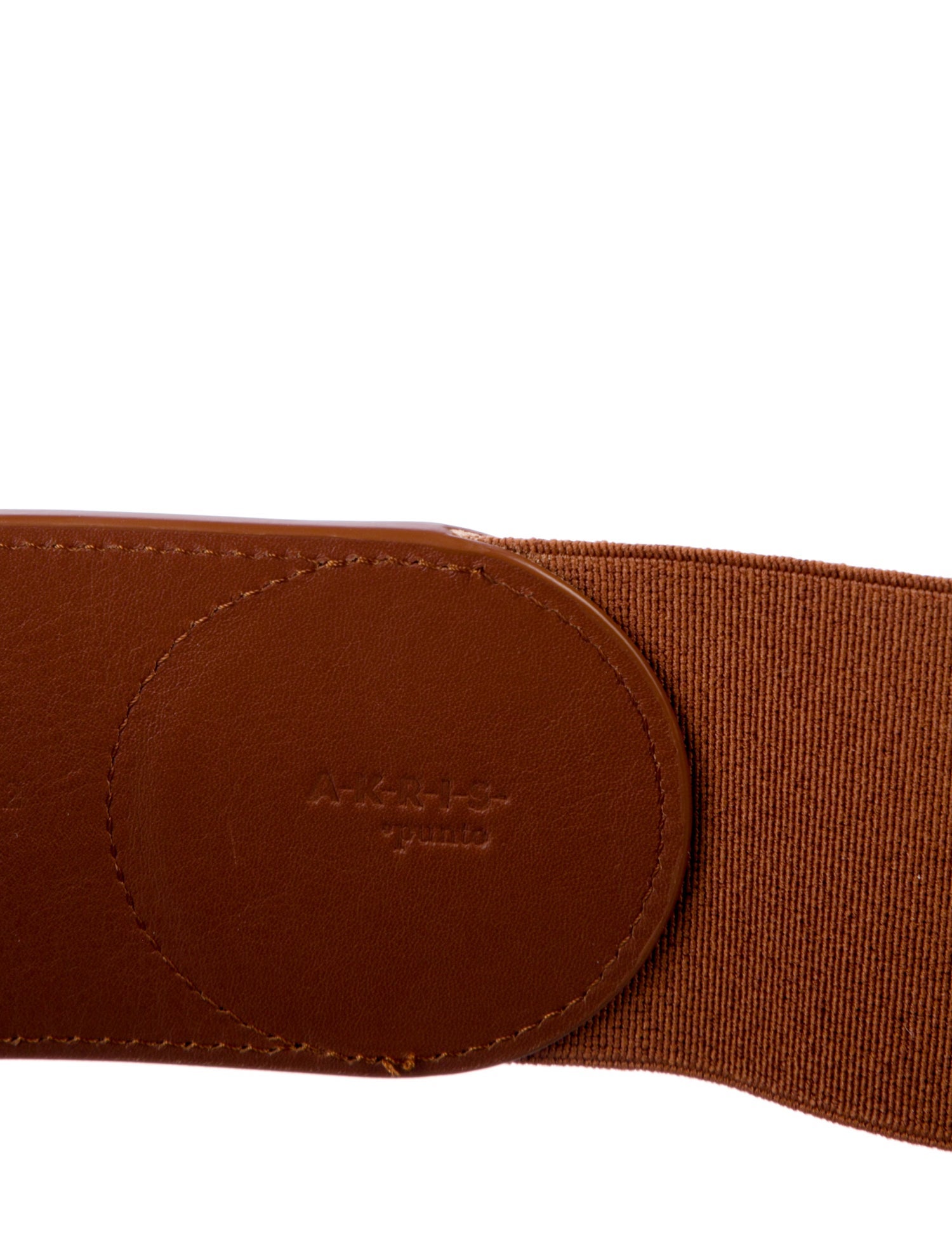 Akris Punto Wide Leather Waist Belt