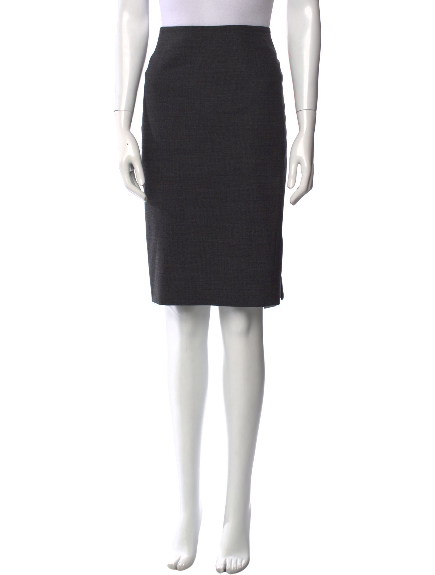 Akris Punto Wool Midi Length Skirt