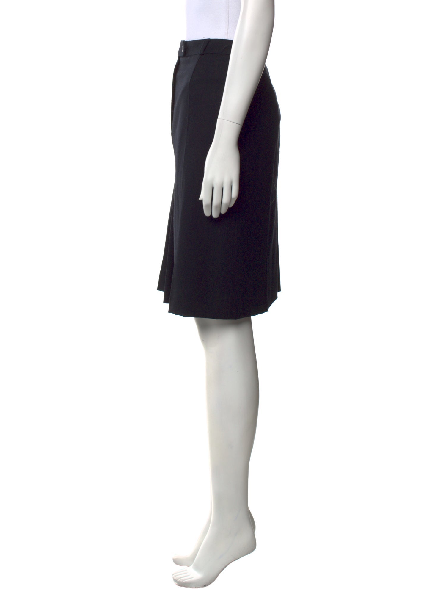 Akris Punto Wool Knee-Length Skirt