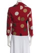 Akris Punto Wool Polka Dot Print Blazer