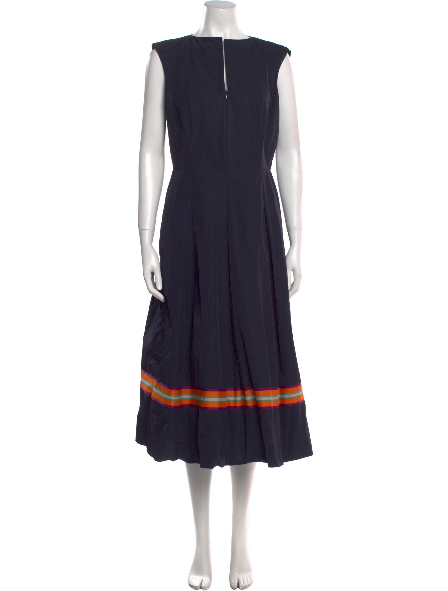 Akris Punto Bateau Neckline Long Dress