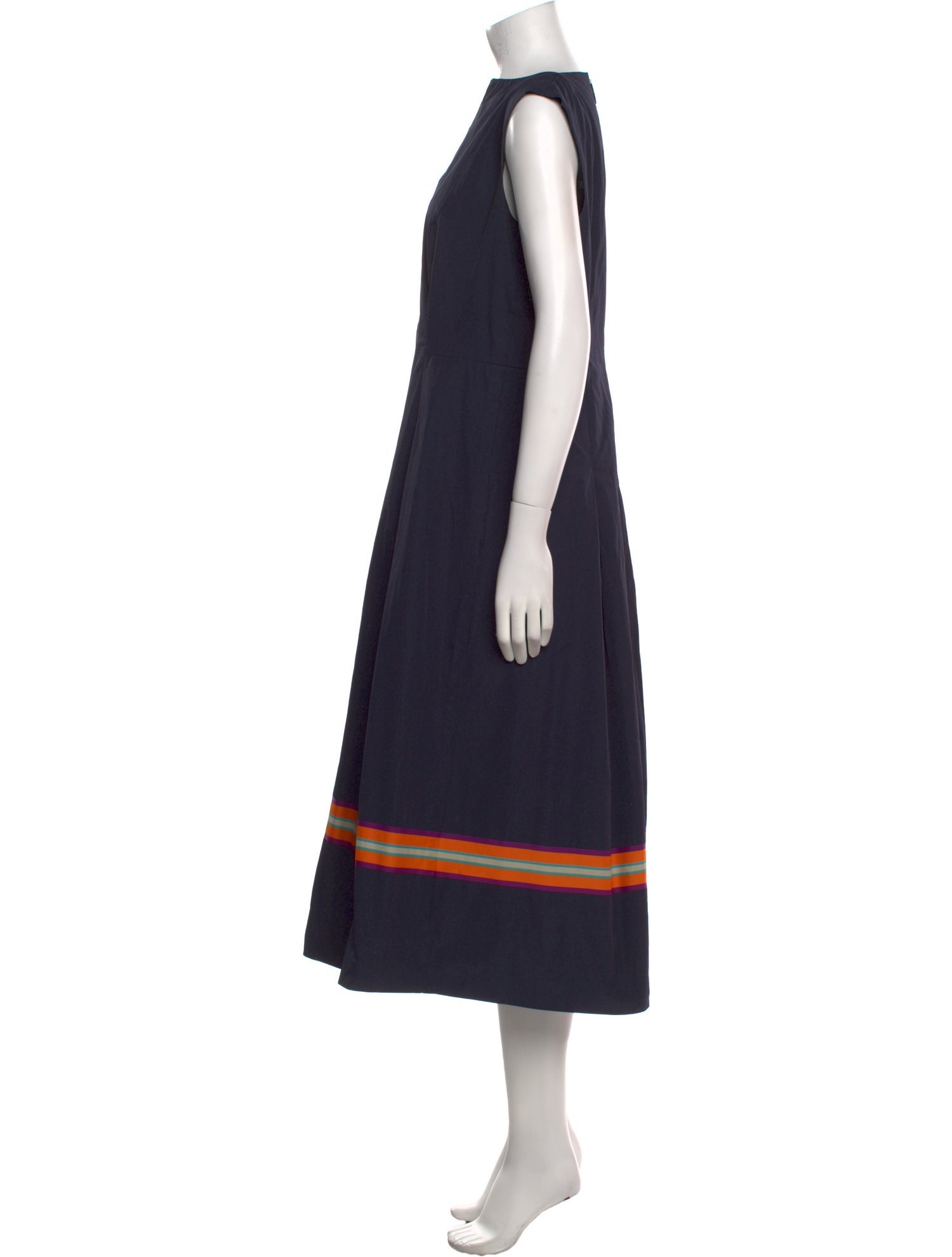 Akris Punto Bateau Neckline Long Dress