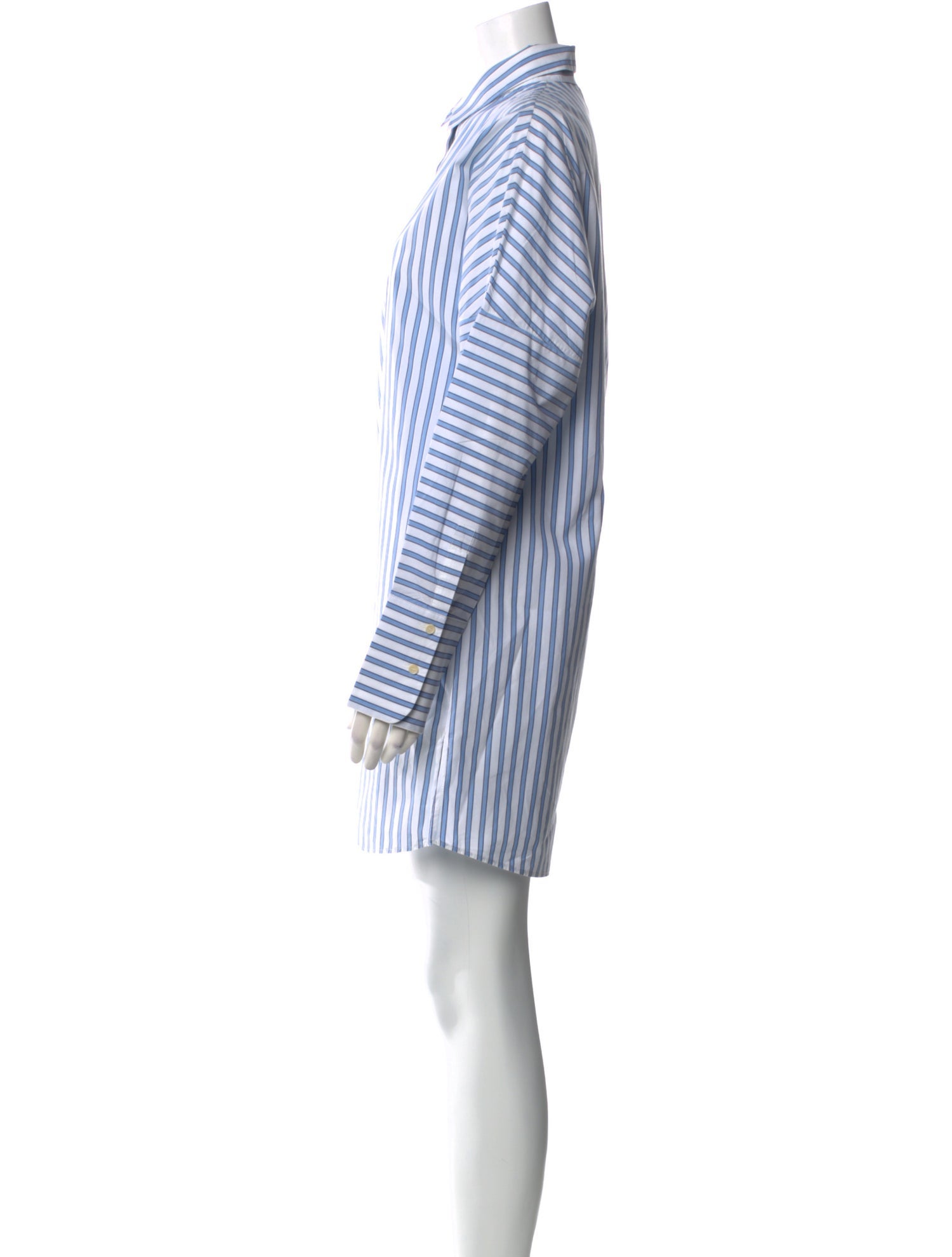 Akris Punto Striped Mini Dress