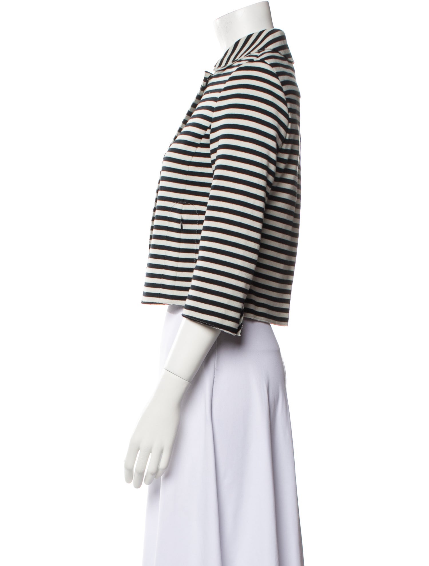 Akris Punto Striped Jacket