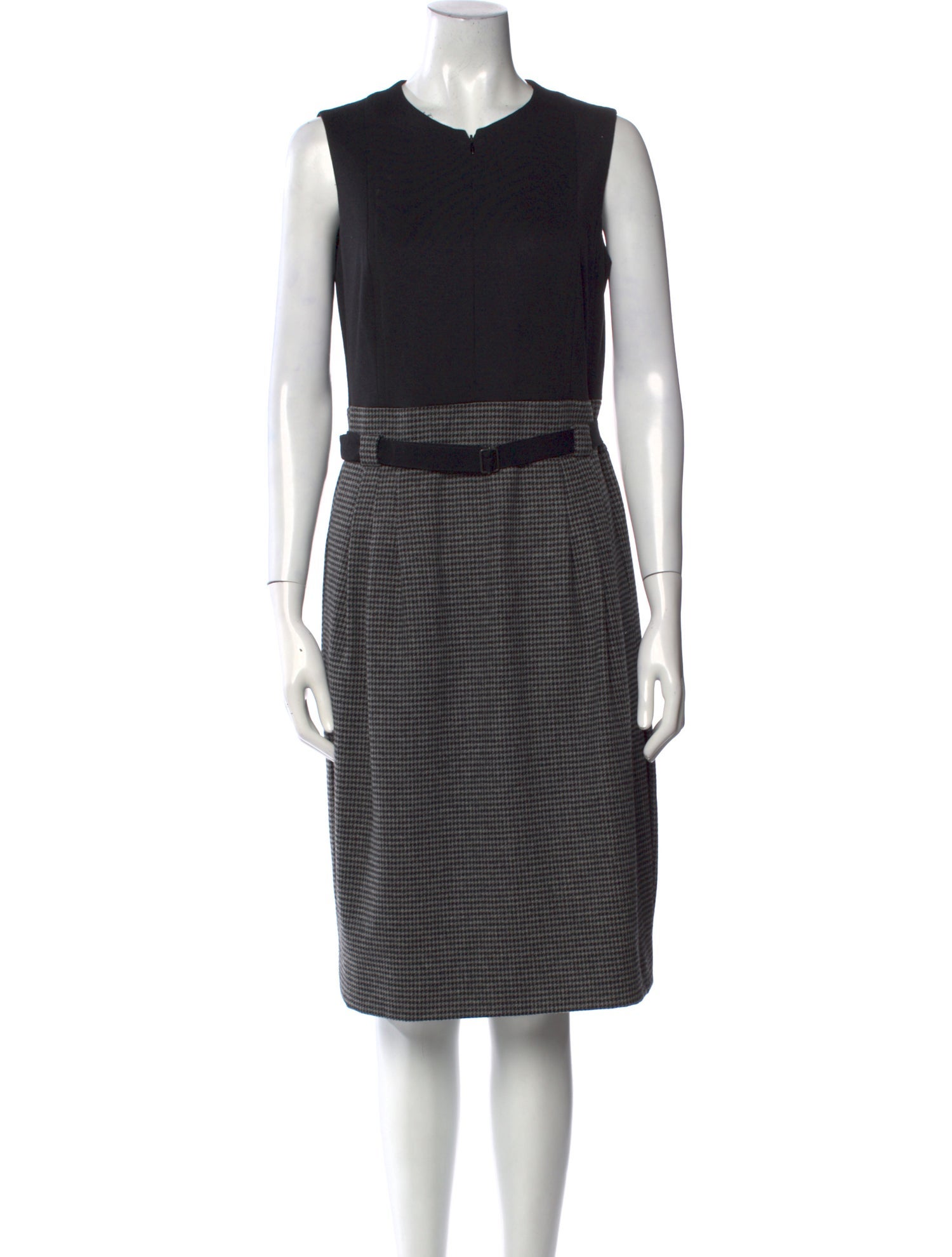 Akris Punto Wool Knee-Length Dress