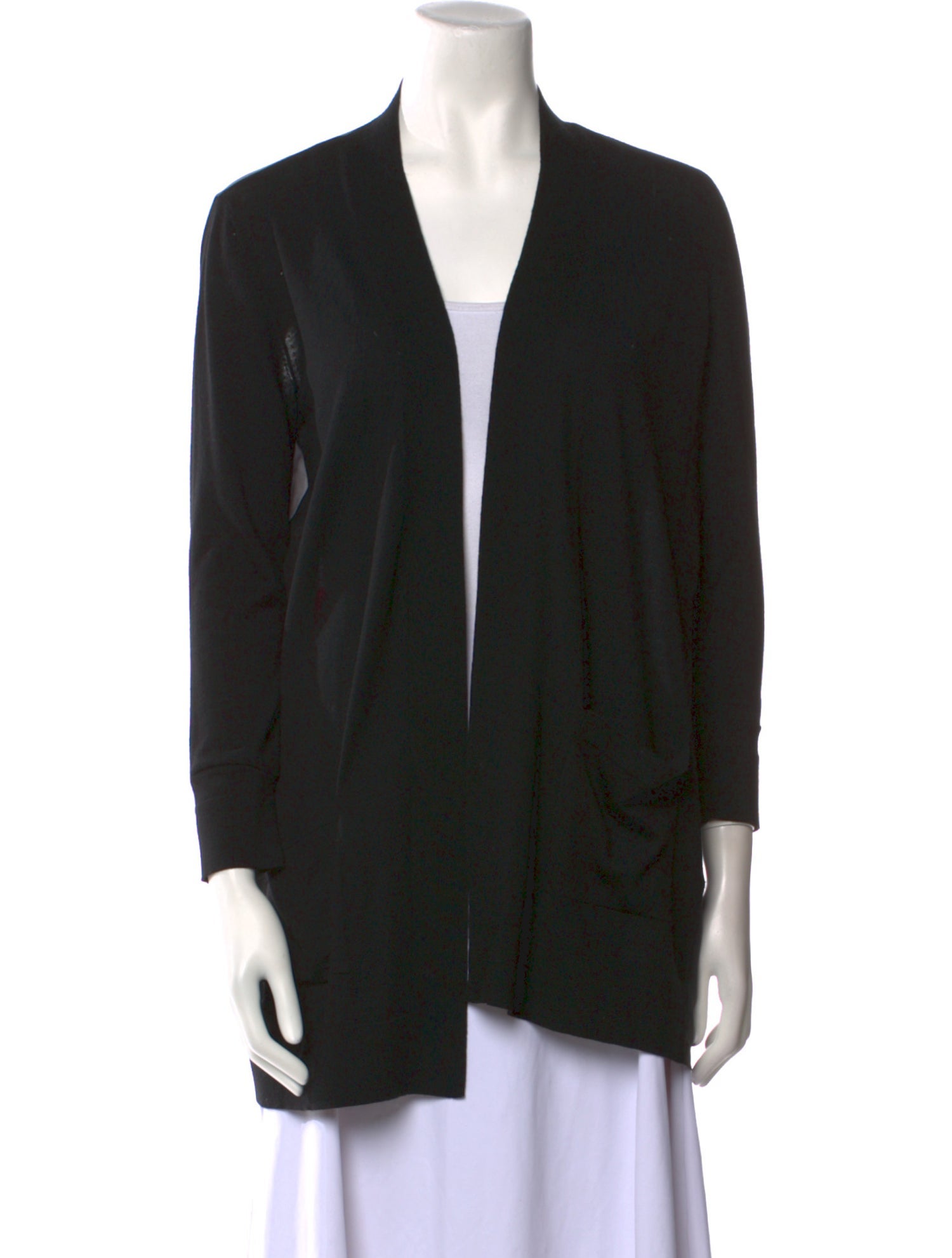 Akris Punto Wool Open Front Sweater