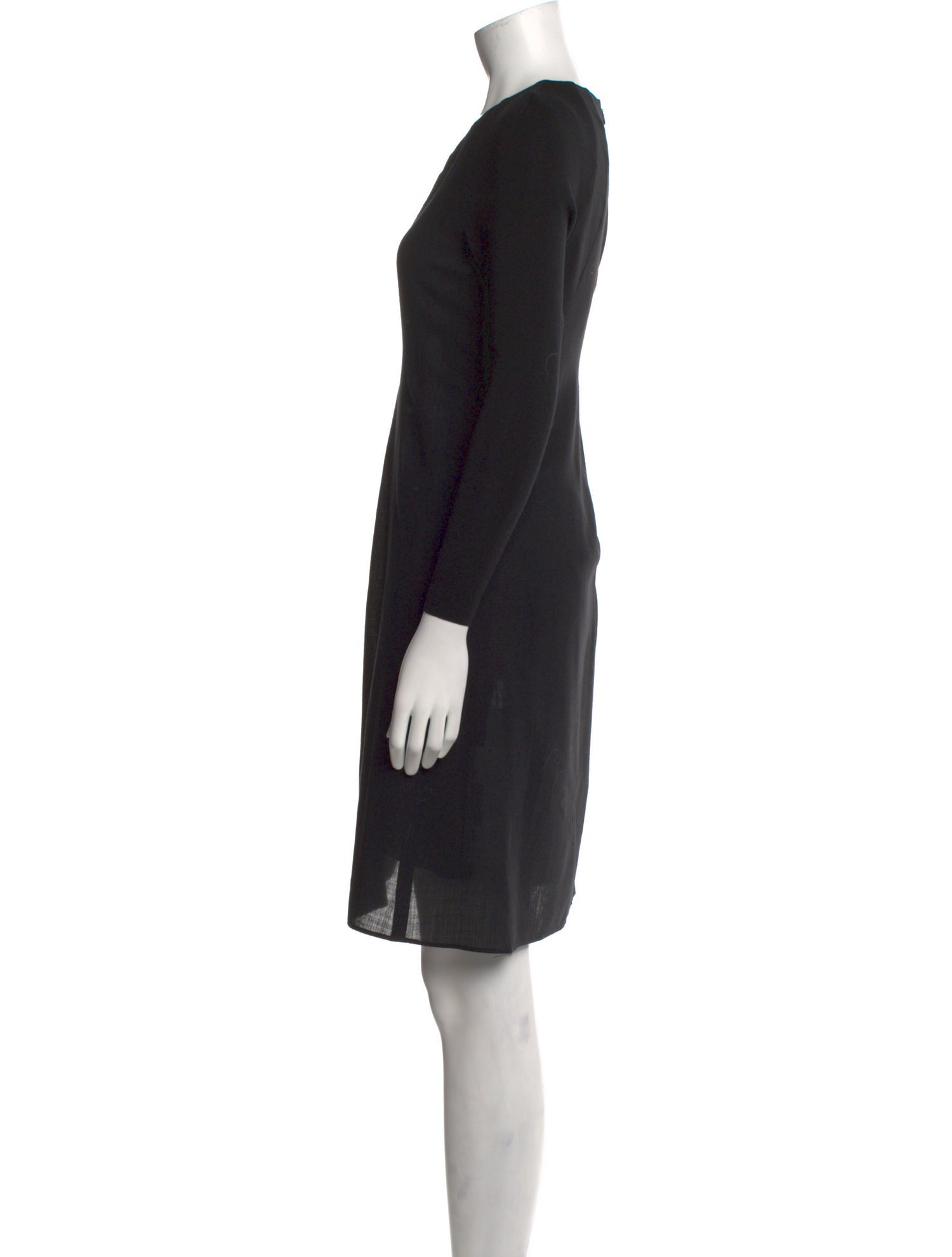 Akris Punto Wool Knee-Length Dress