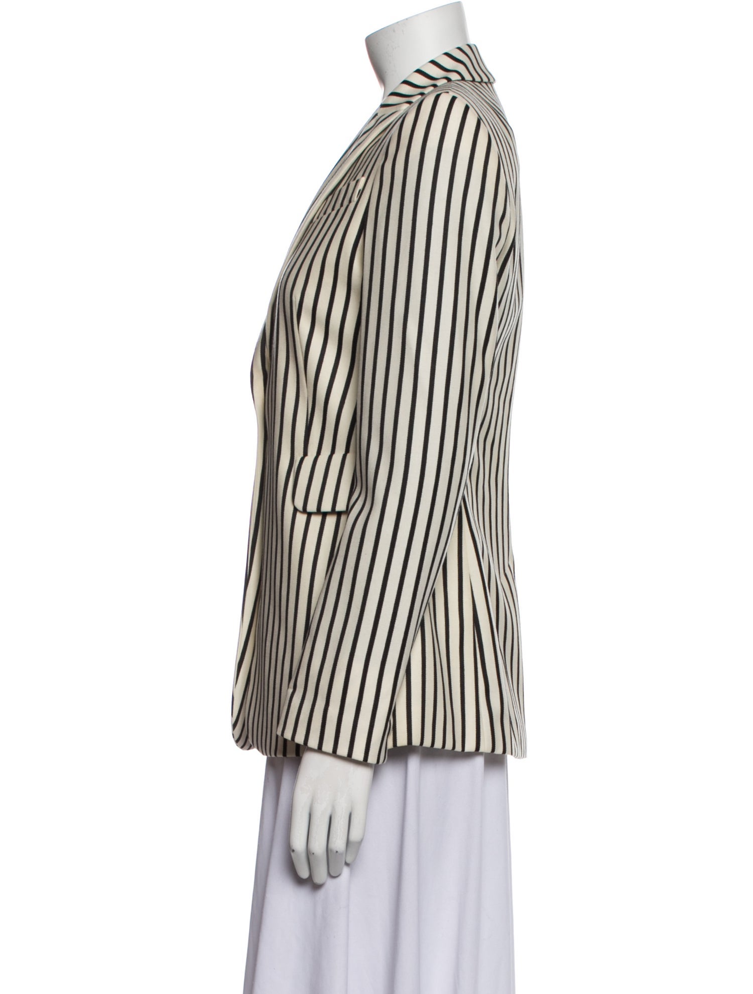 Akris Punto Wool Striped Blazer