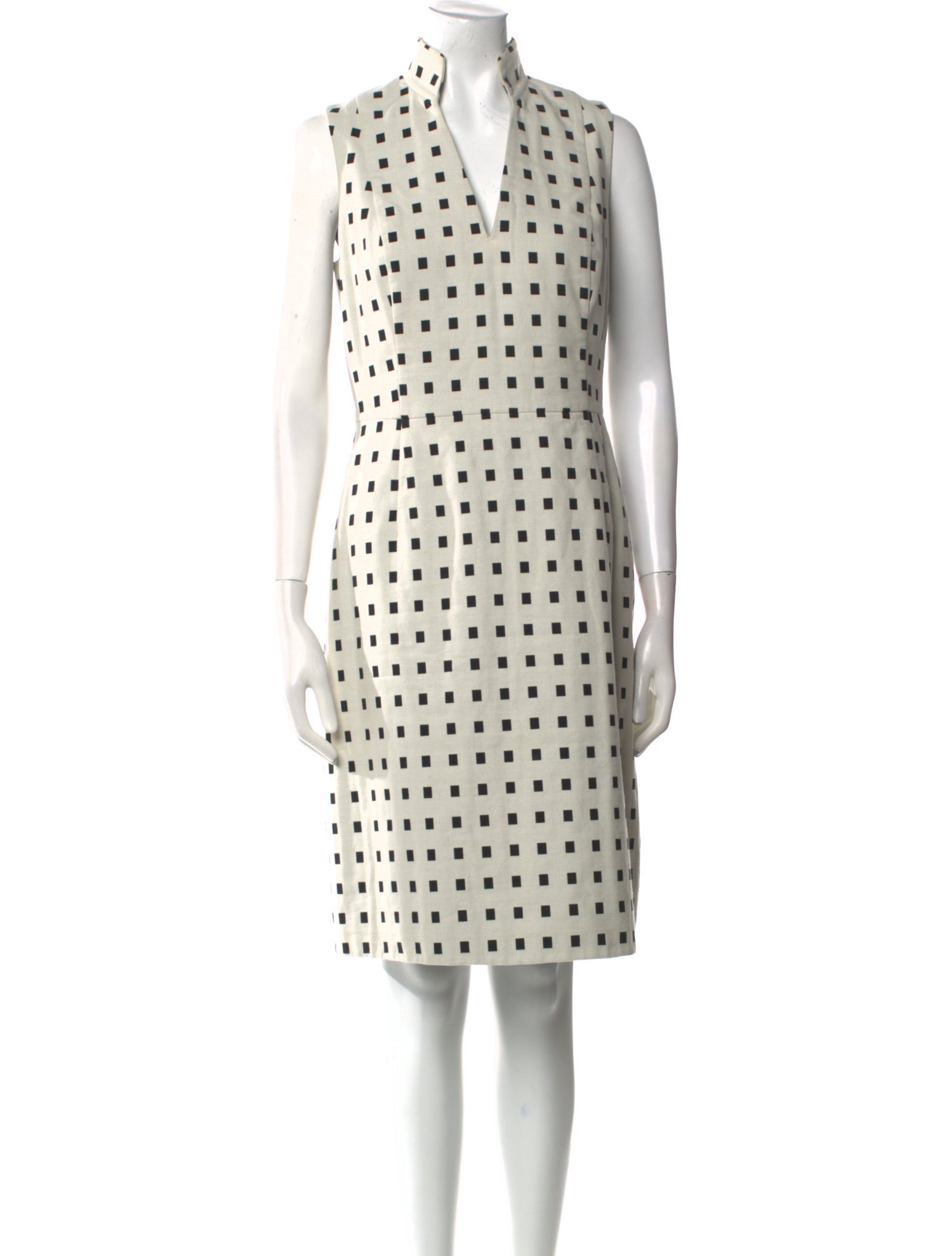 Akris Punto Printed Knee-Length Dress