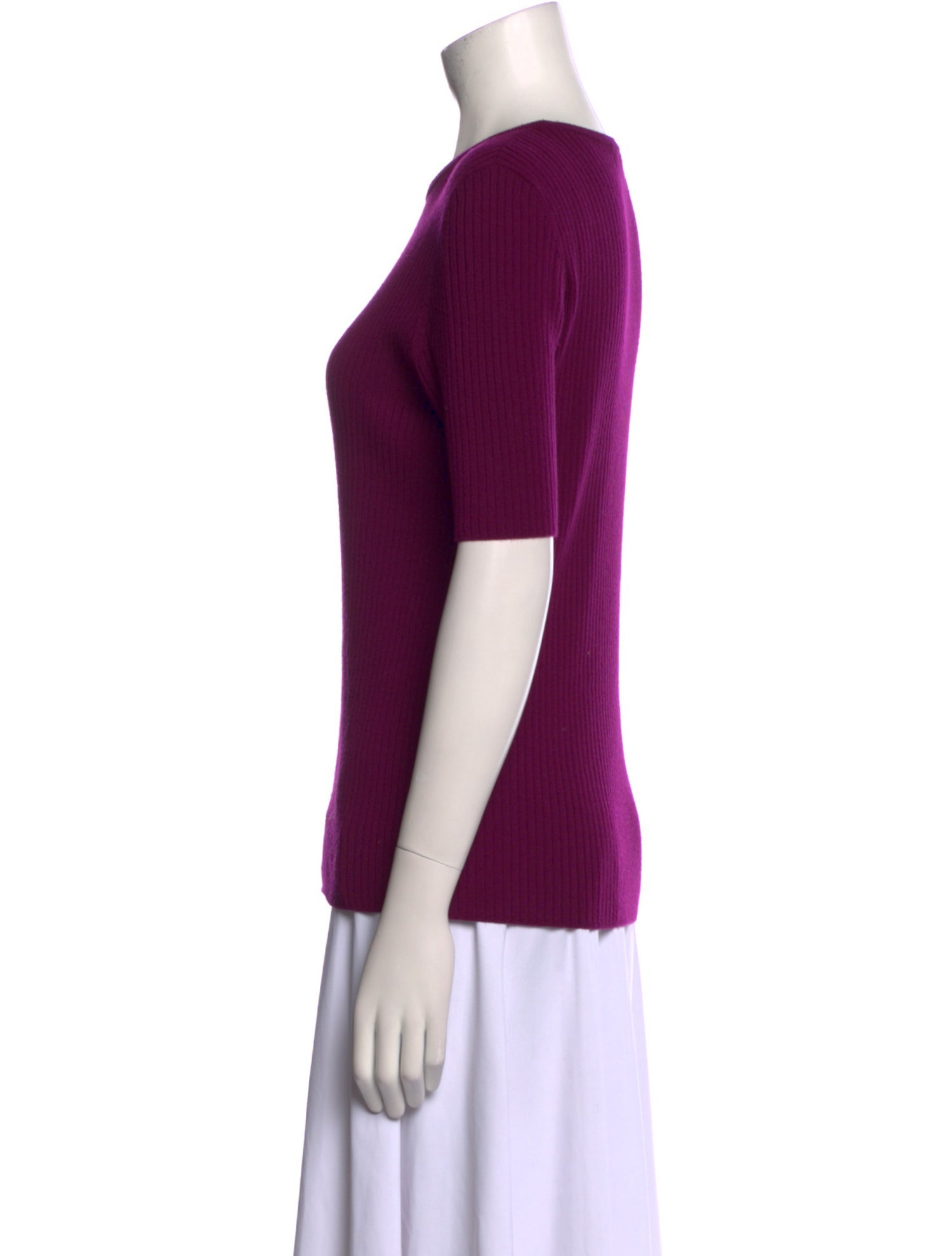 Akris Punto Virgin Wool Scoop Neck Sweater