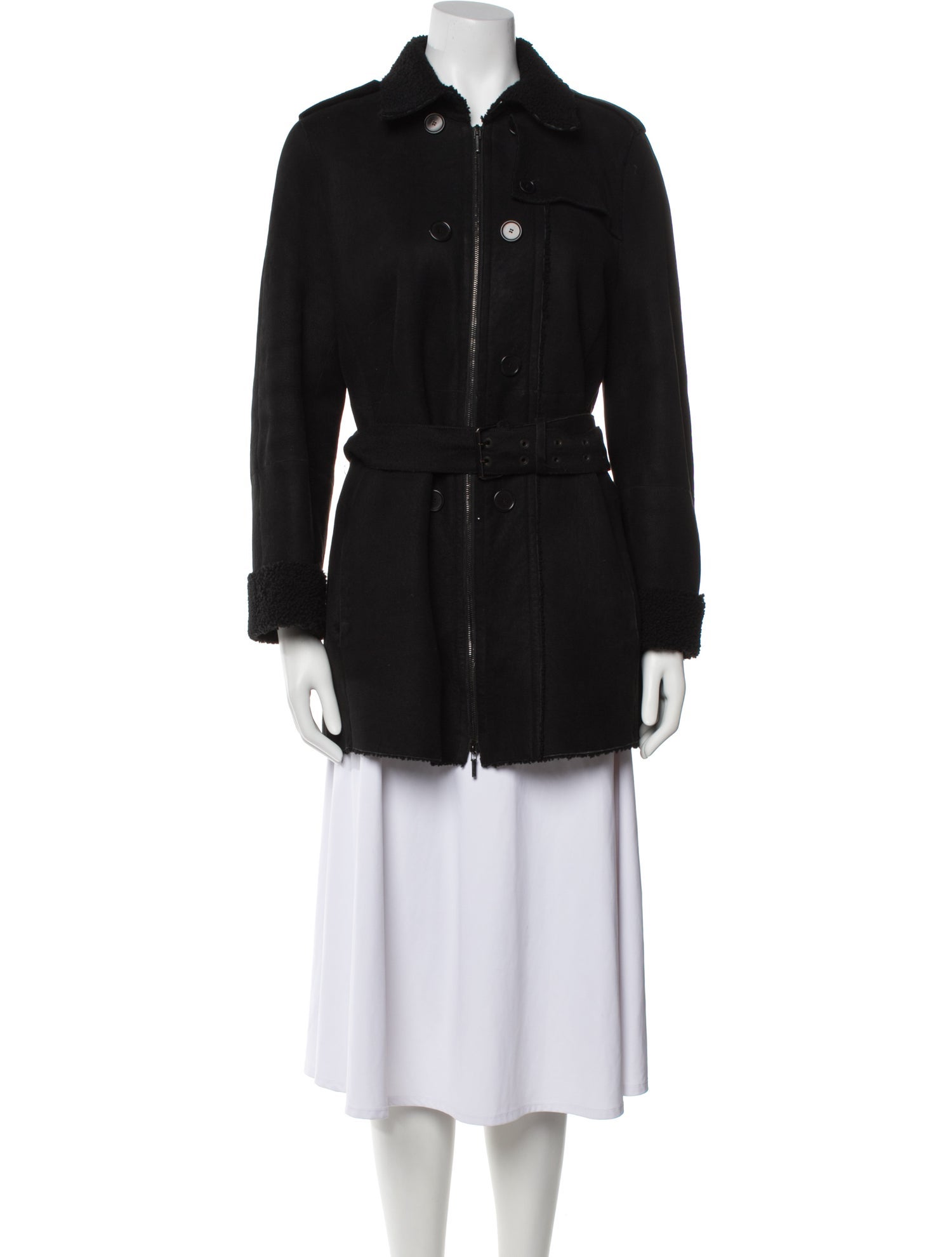 Akris Punto Shearling Coat