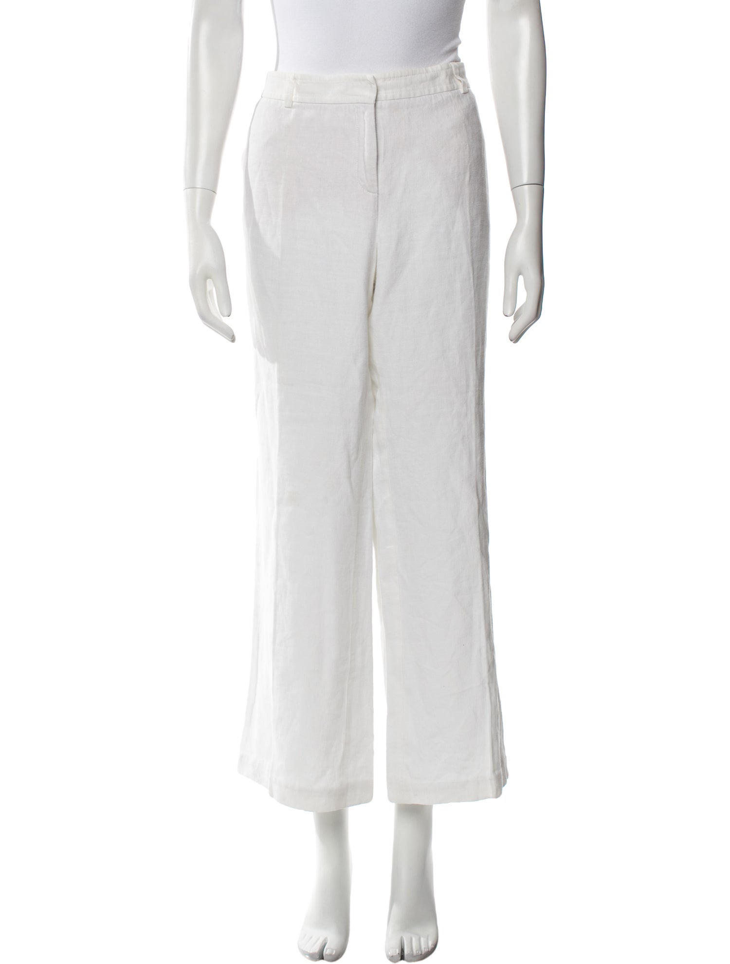 Akris Punto Linen Wide Leg Pants
