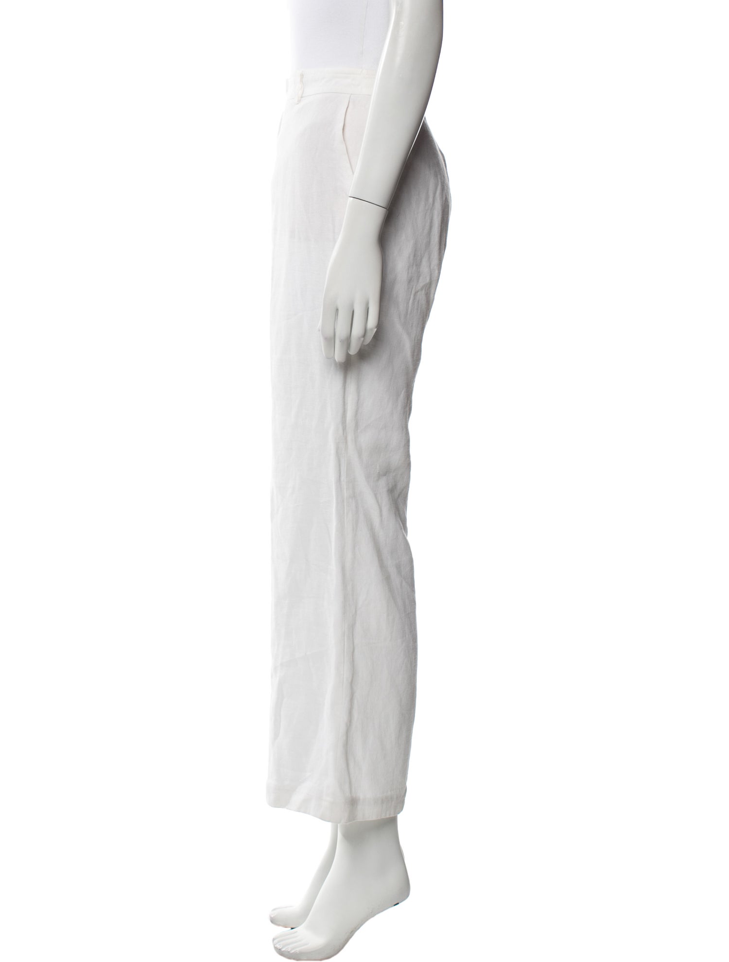 Akris Punto Linen Wide Leg Pants