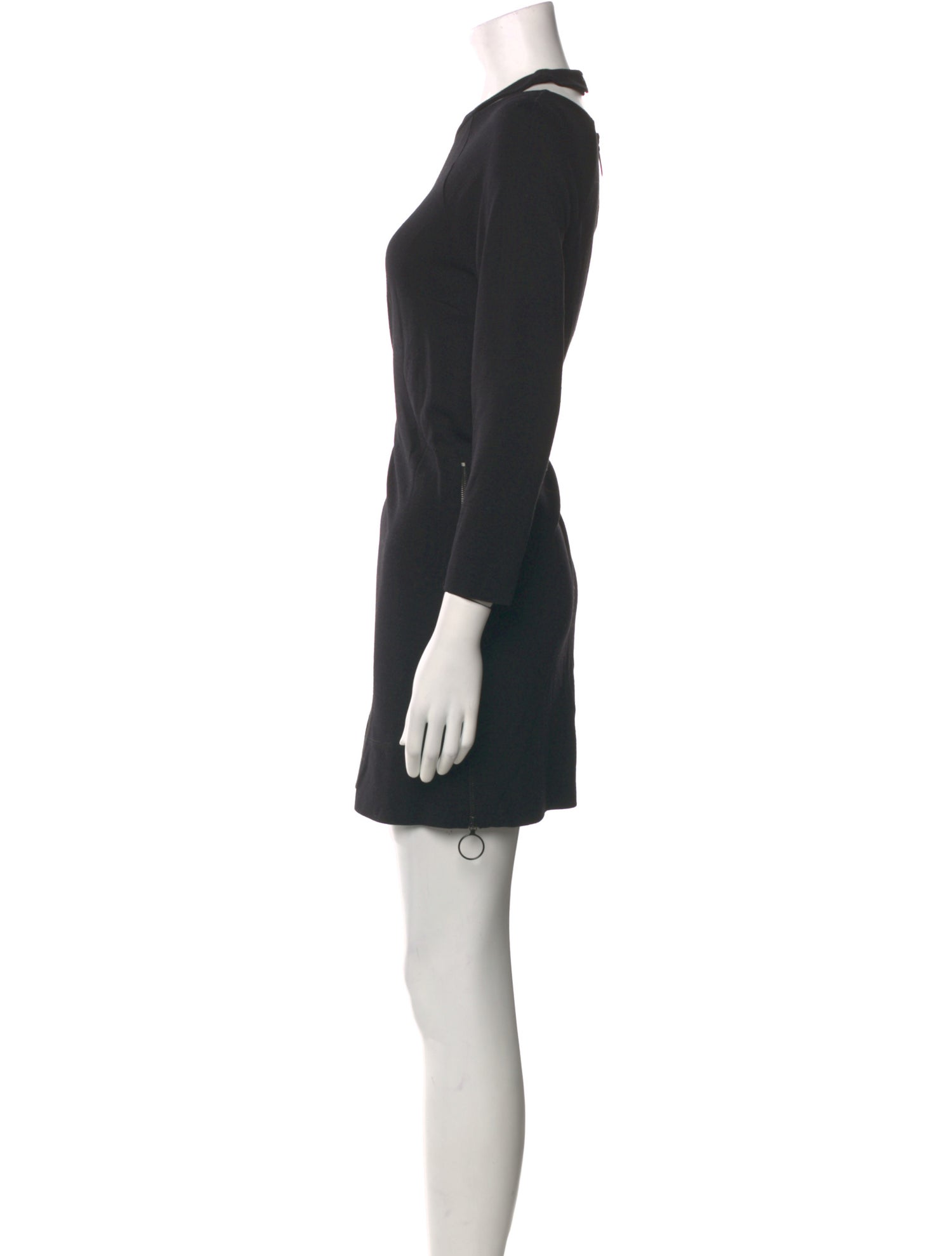 Akris Punto Crew Neck Mini Dress