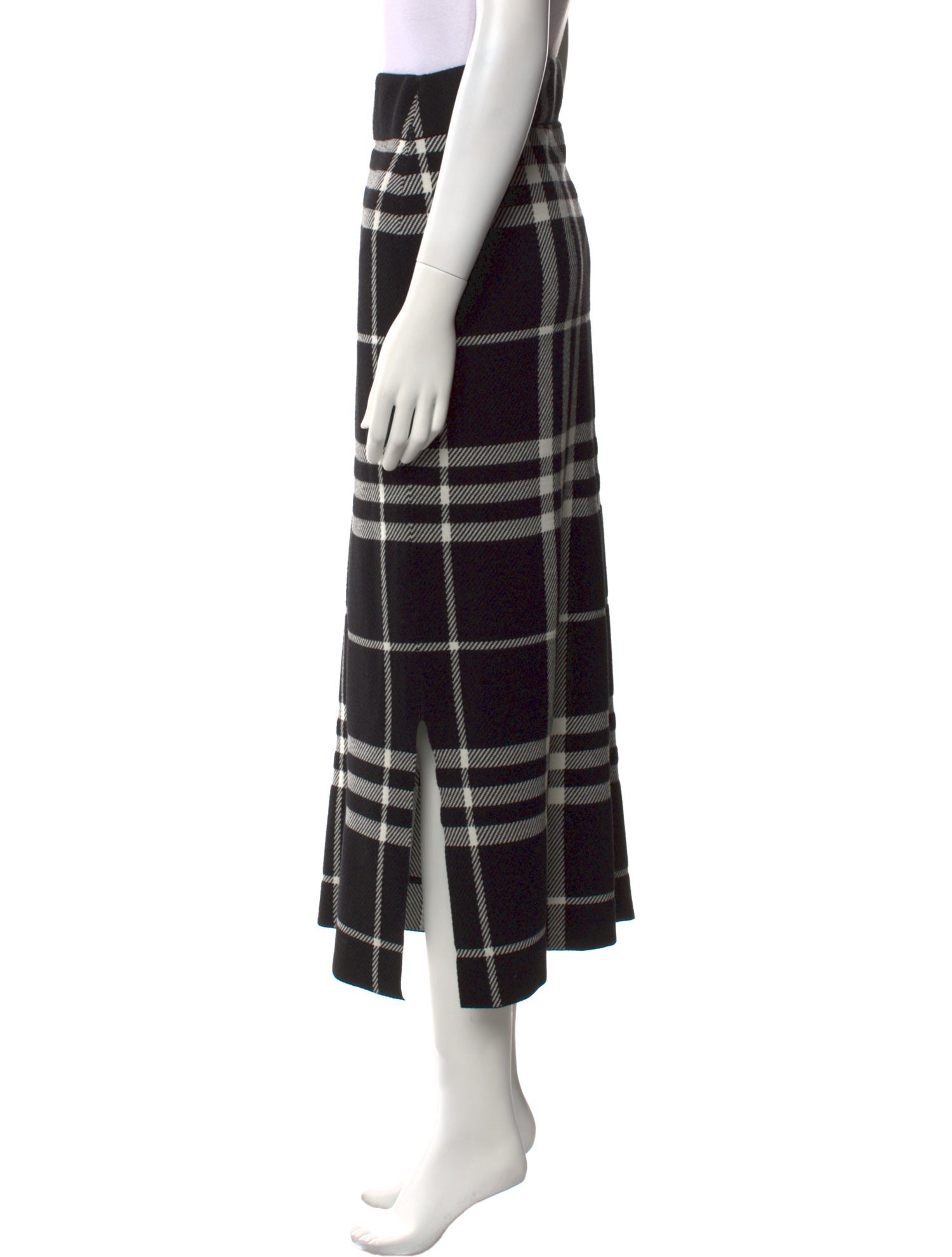 Akris Punto Virgin Wool Midi Length Skirt