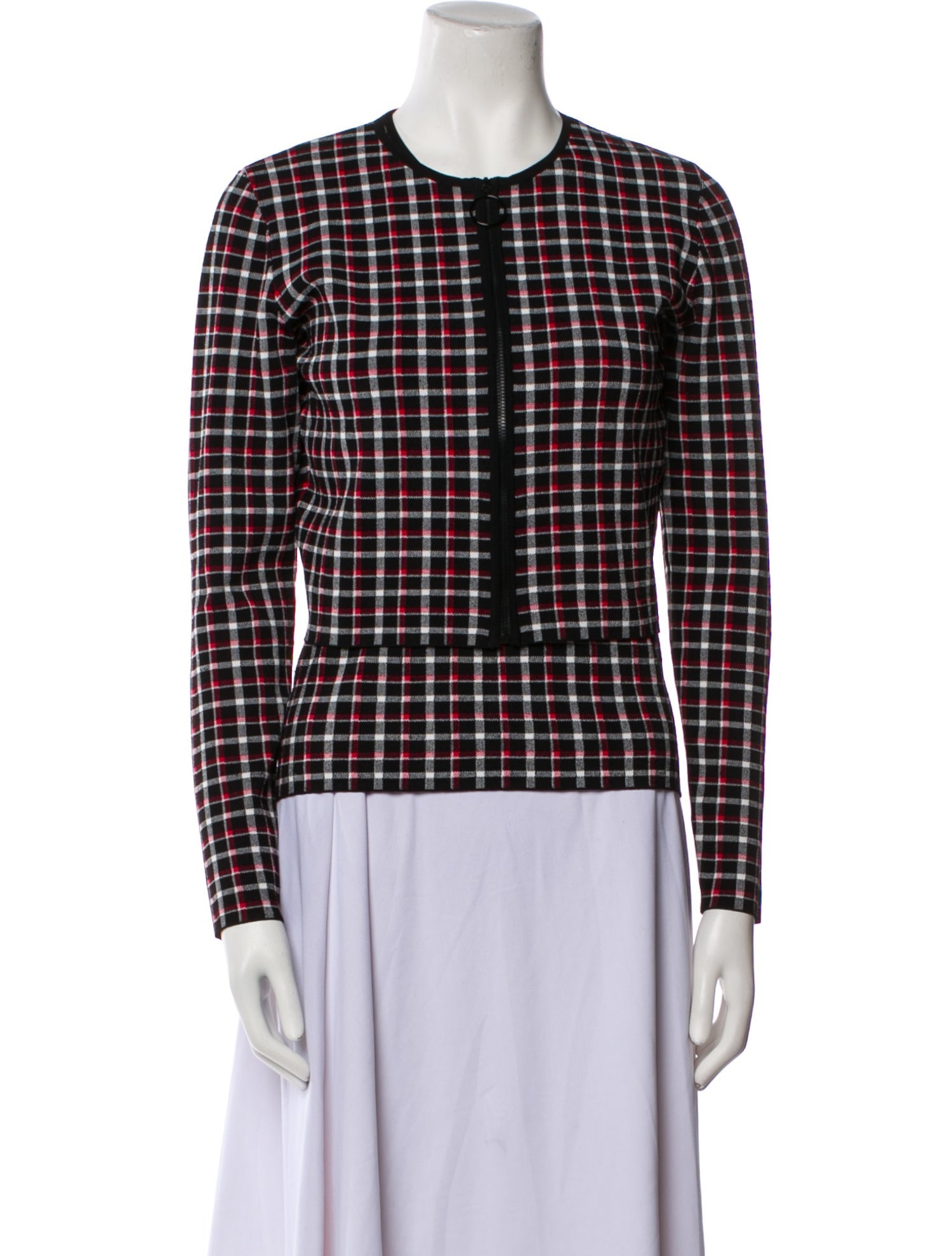 Akris Punto Plaid Print Set