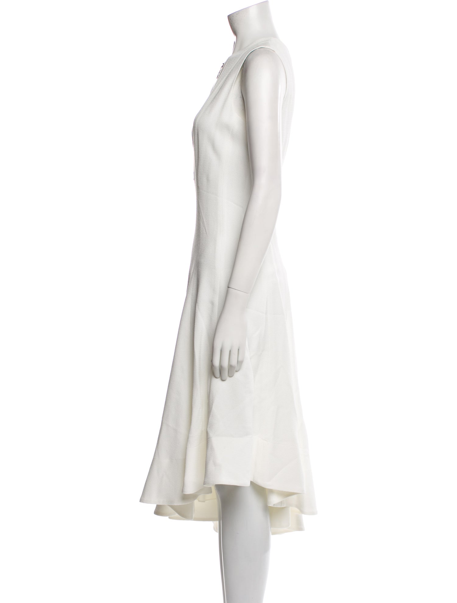Akris Punto Crew Neck Midi Length Dress w/ Tags