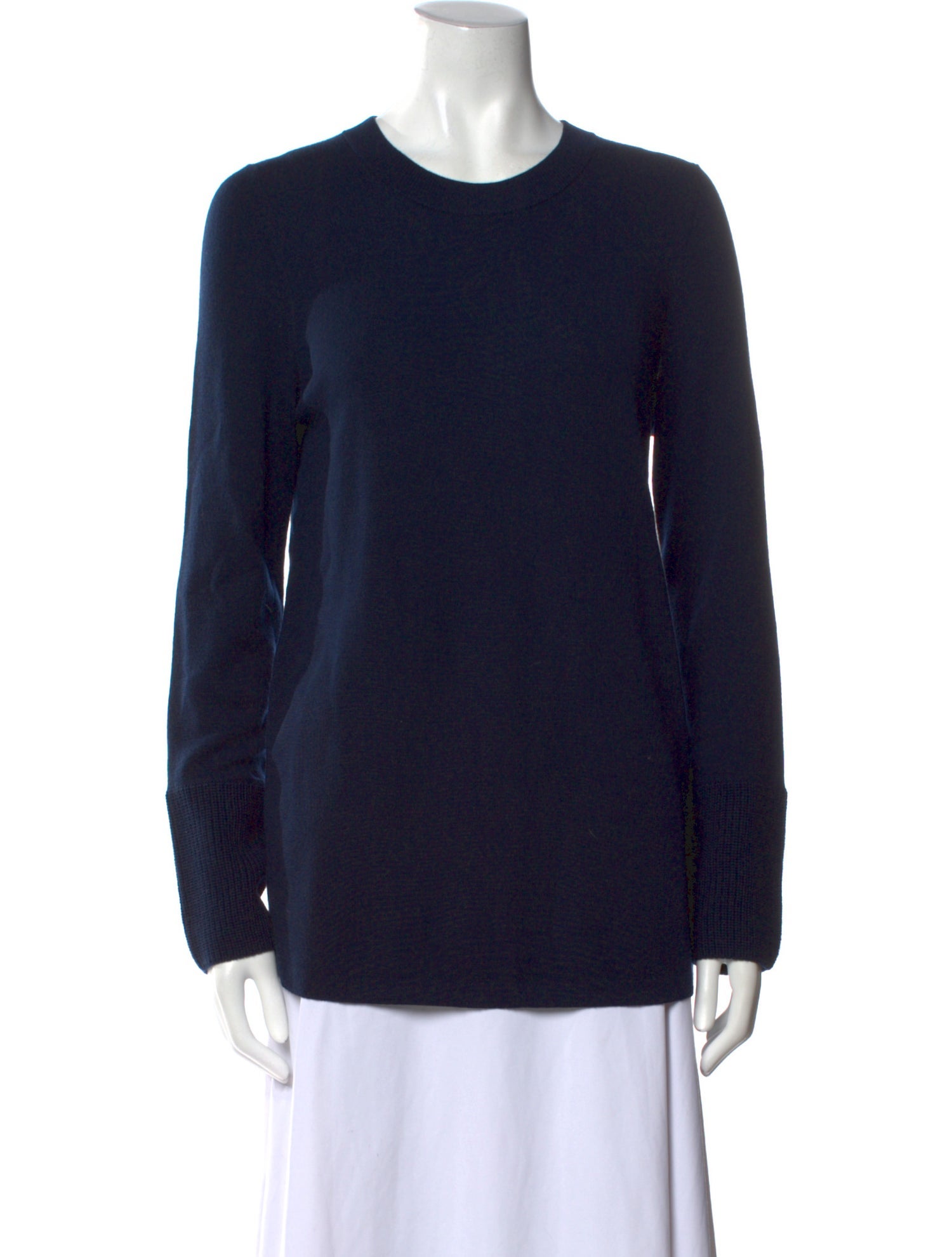 Akris Punto Virgin Wool Crew Neck Sweater