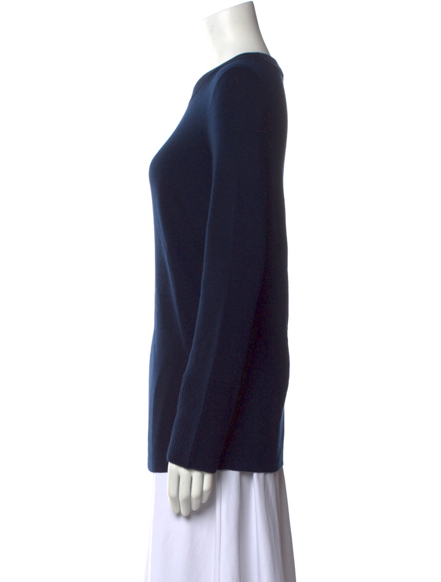 Akris Punto Virgin Wool Crew Neck Sweater