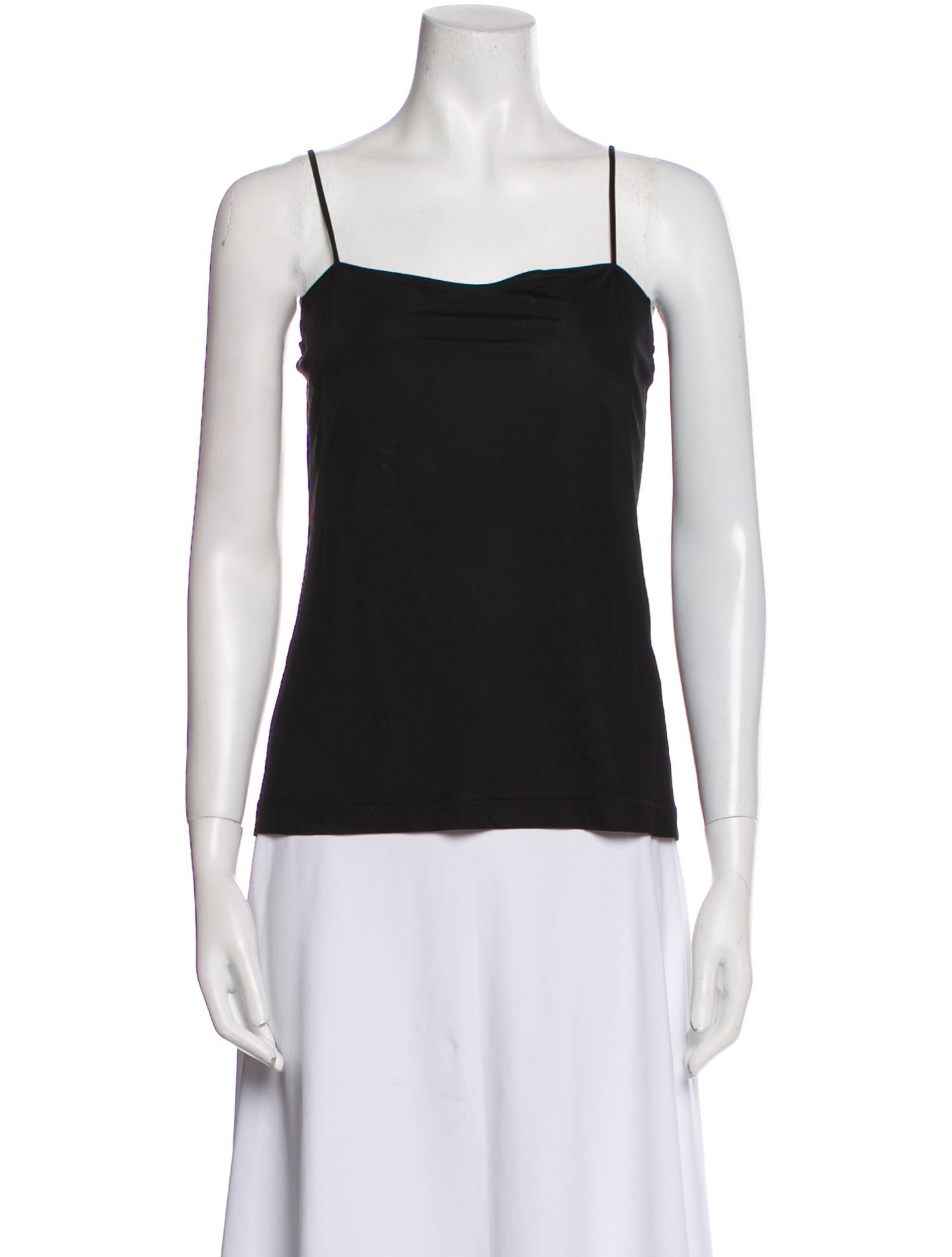 Akris Punto Square Neckline Sleeveless Top