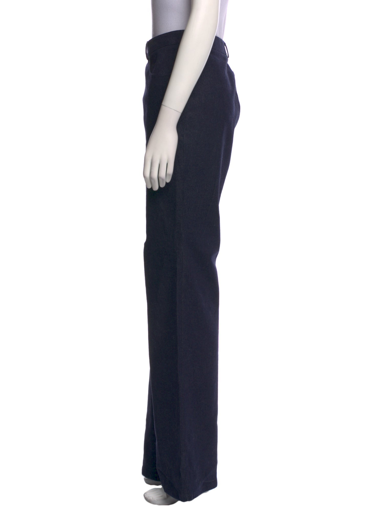 Akris Punto Mid-Rise Wide Leg Jeans