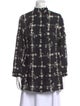 Akris Punto Wool Floral Print Tunic