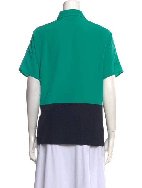 Akris Punto Silk Short Sleeve Polo