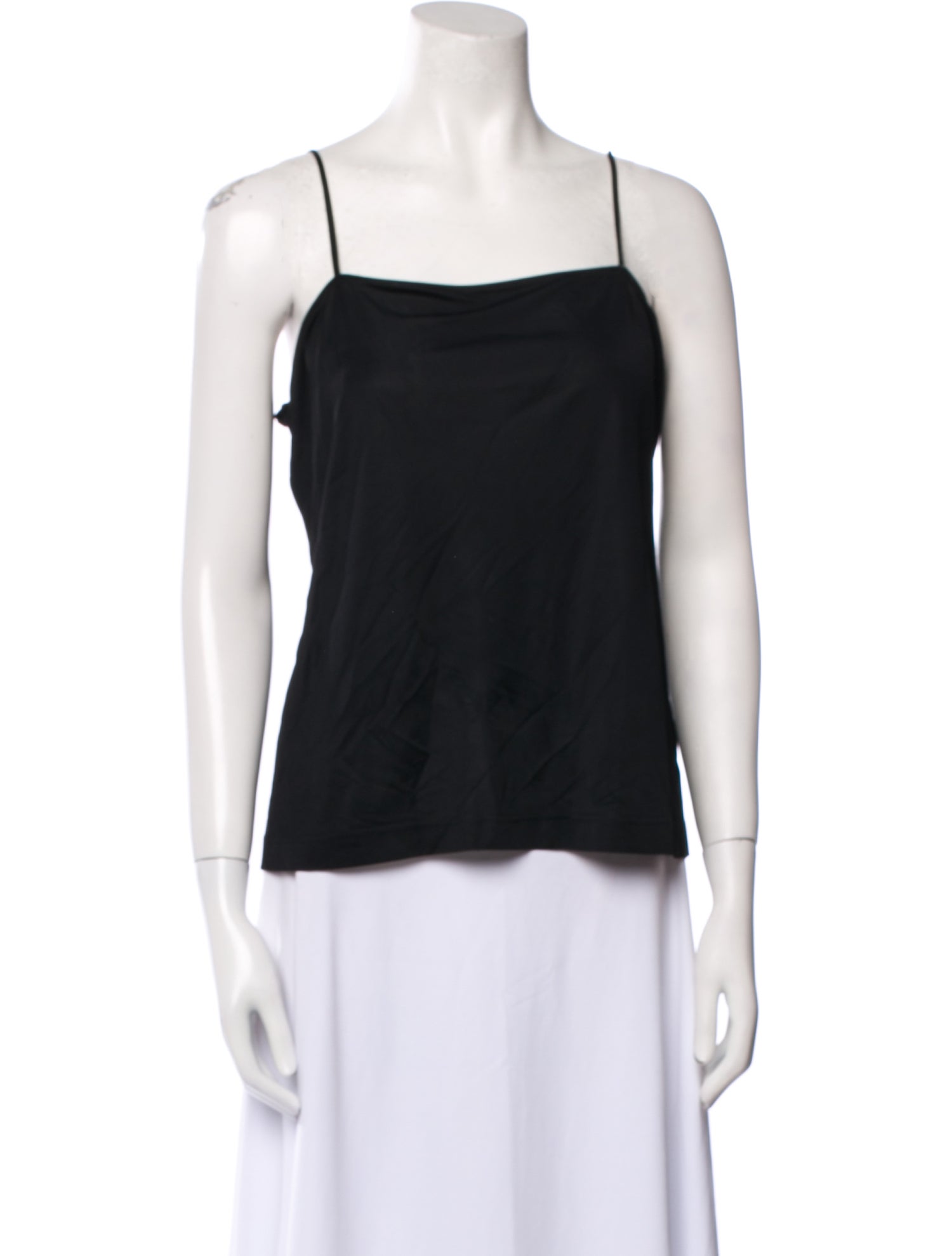 Akris Punto Square Neckline Sleeveless Top