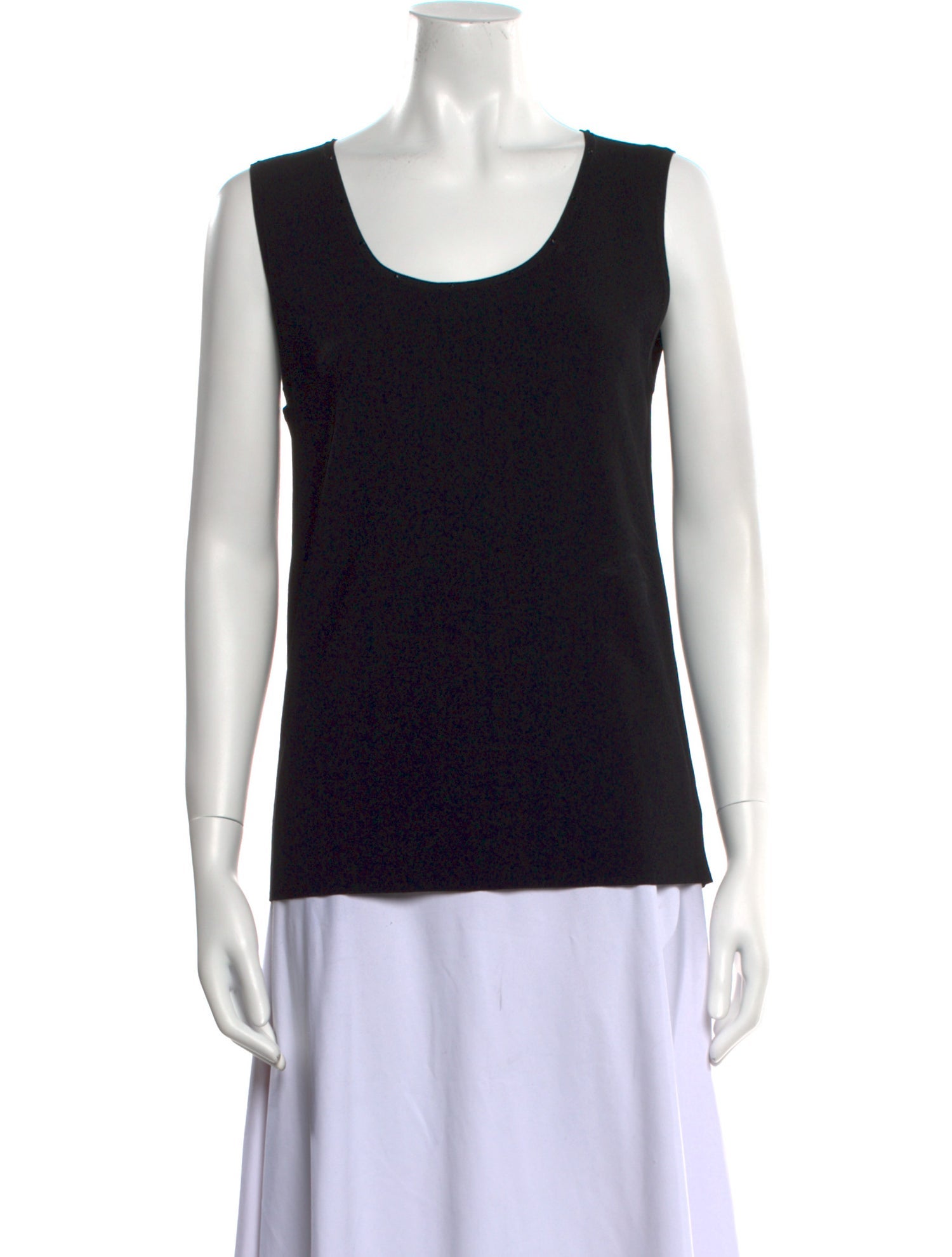 Akris Punto Scoop Neck Sleeveless Top