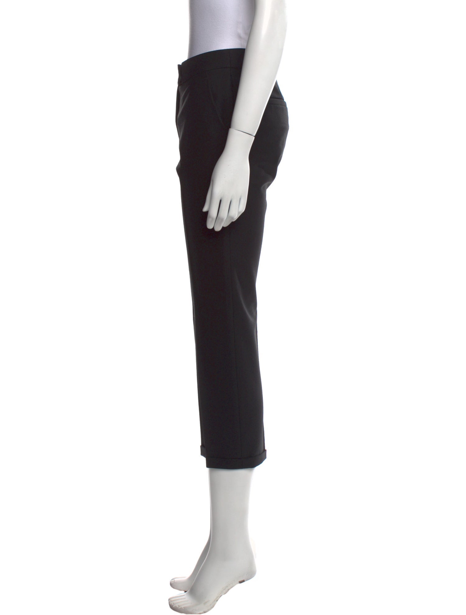 Akris Punto Wool Straight Leg Pants