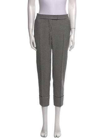 Akris Punto Striped Straight Leg Pants