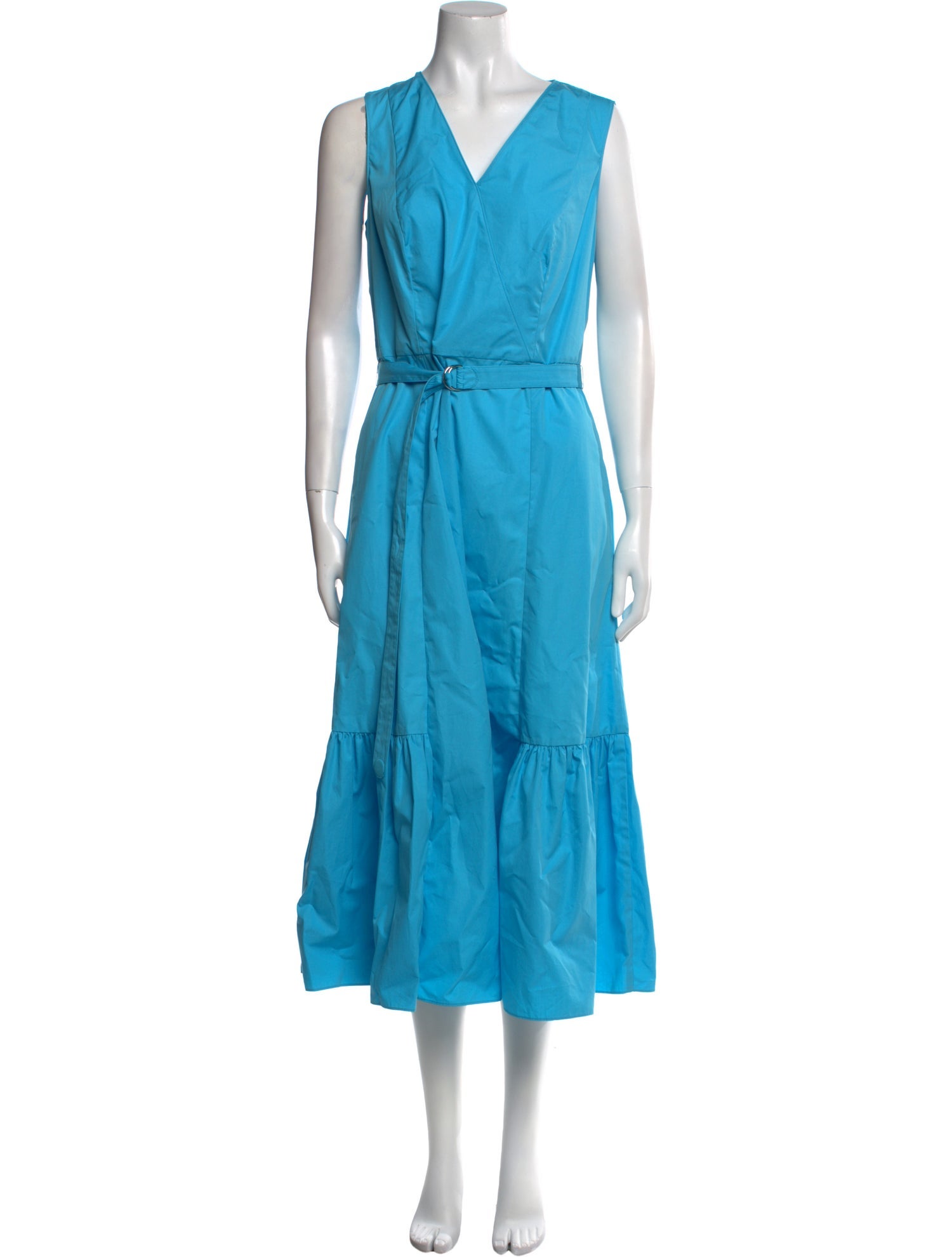 Akris Punto V-Neck Long Dress