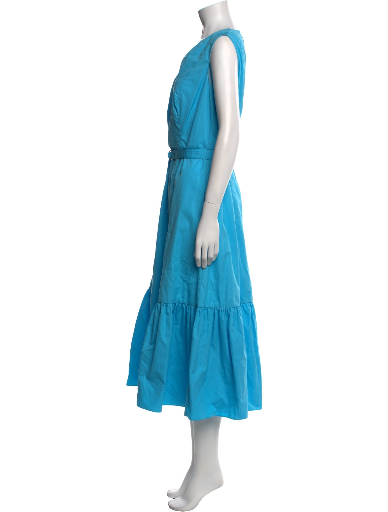 Akris Punto V-Neck Long Dress