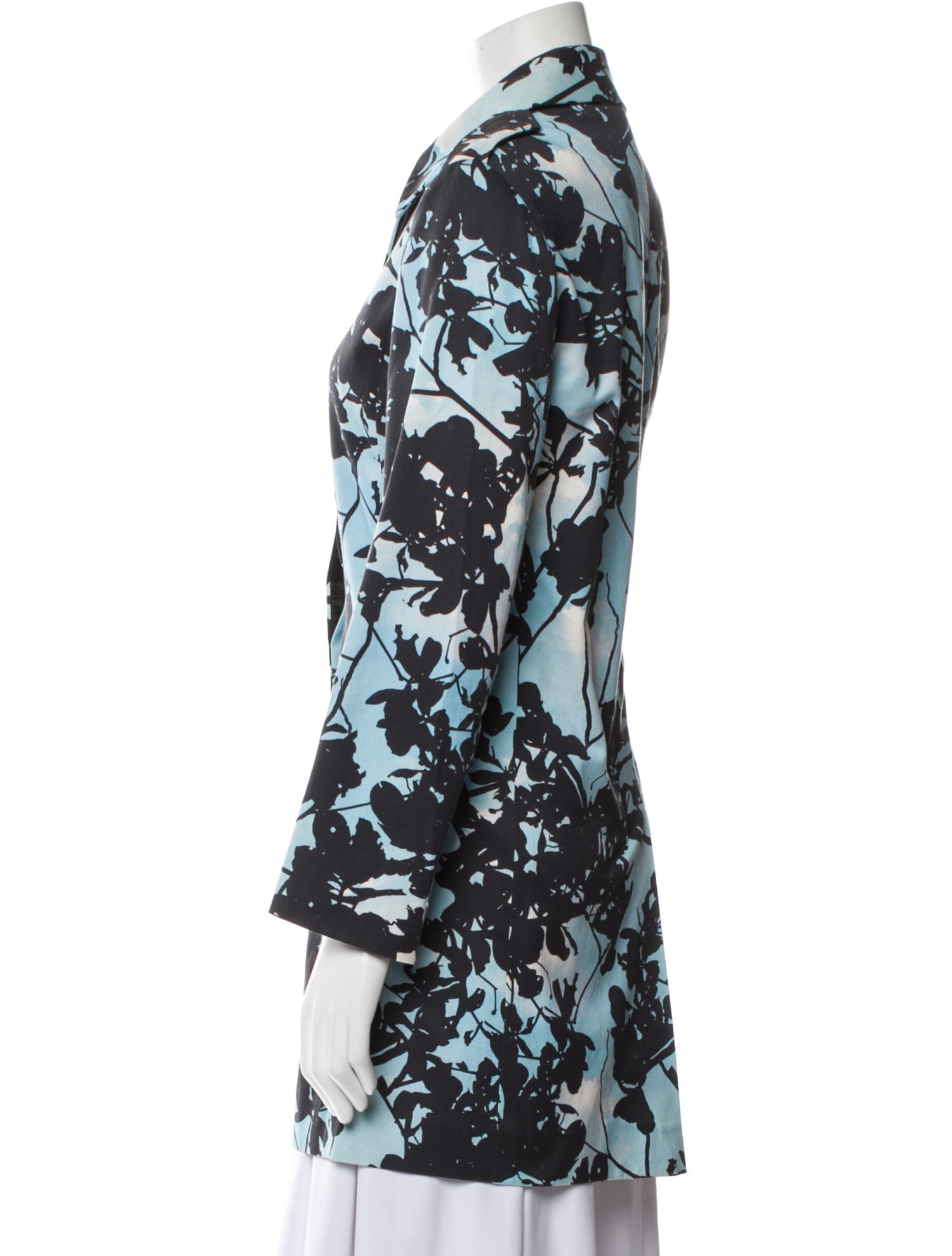 Akris Punto Printed Trench Coat