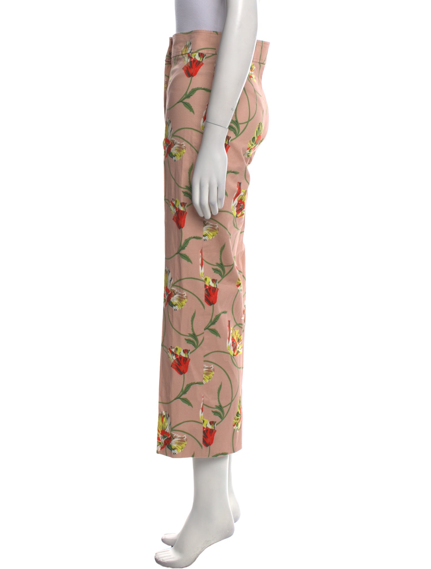 Akris Punto Printed Wide Leg Pants