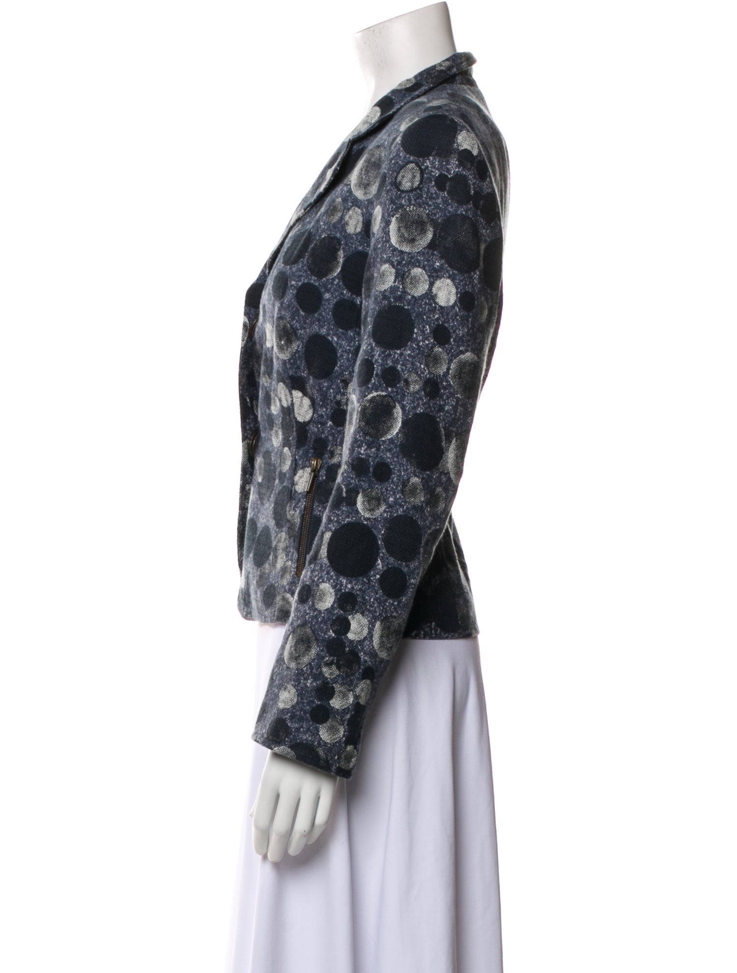 Akris Punto Floral Print Blazer
