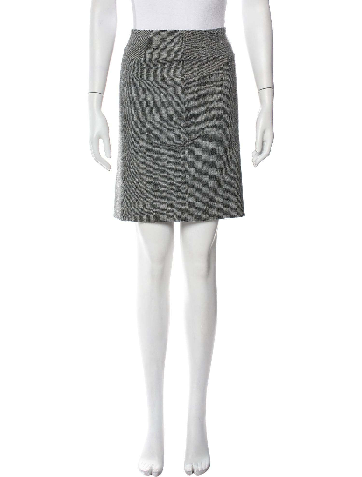 Akris Punto Wool Mini Skirt