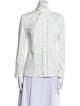 Akris Punto Long Sleeve Button-Up Top