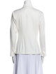 Akris Punto Long Sleeve Button-Up Top