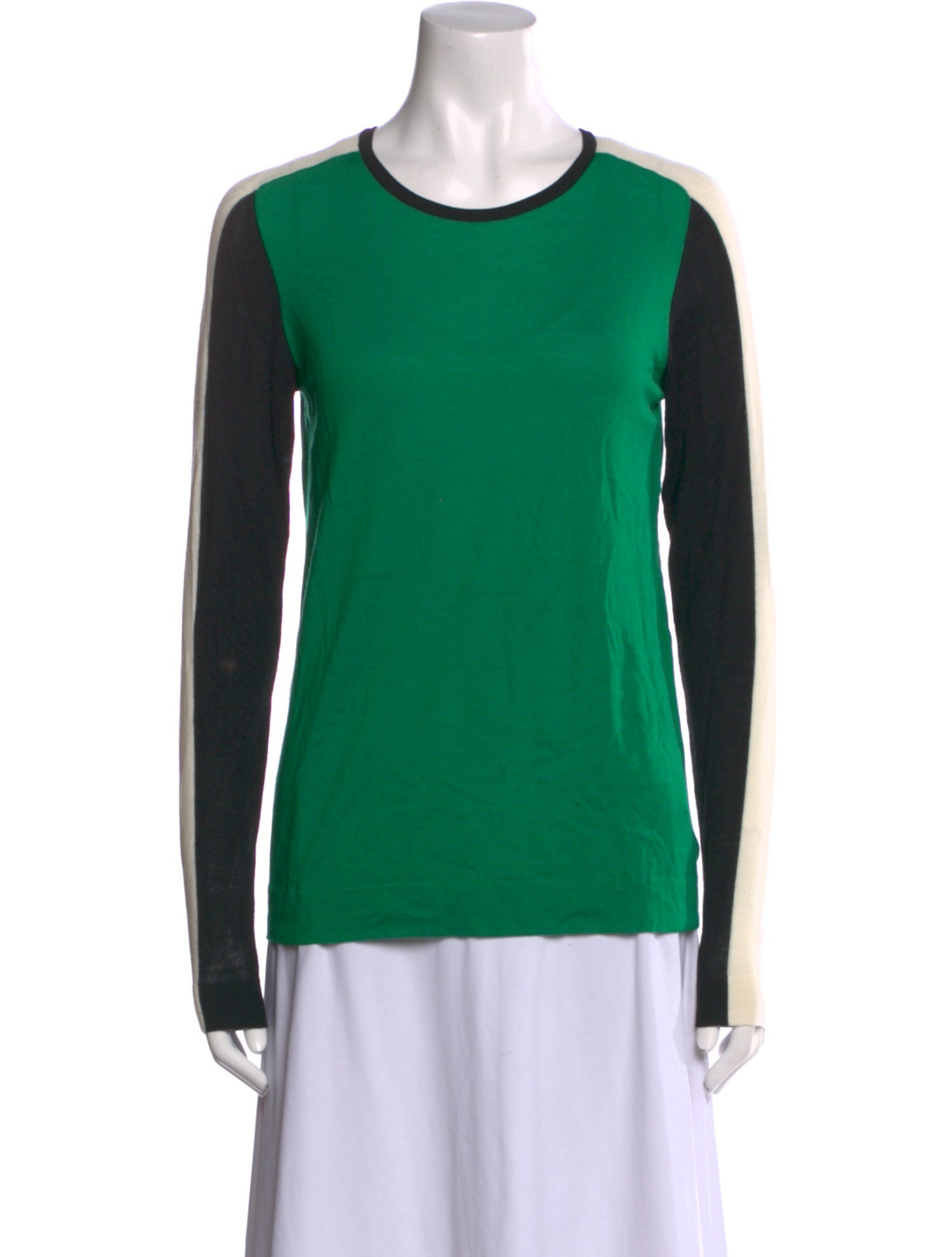 Akris Punto Wool Scoop Neck Sweater