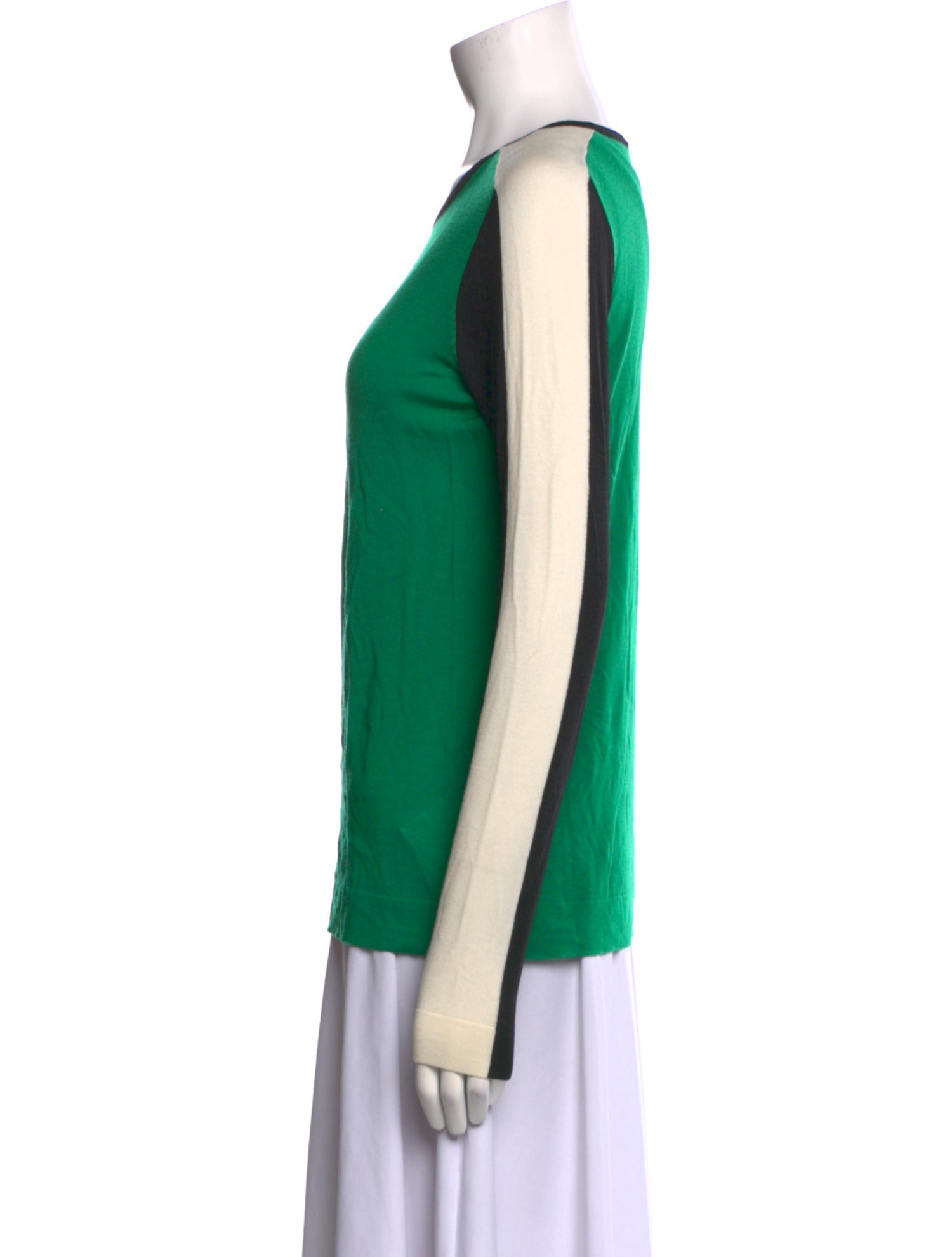 Akris Punto Wool Scoop Neck Sweater