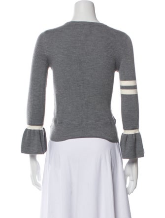 Akris Punto Wool Crew Neck Sweater