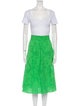 Akris Punto Lace Pattern Skirt Set